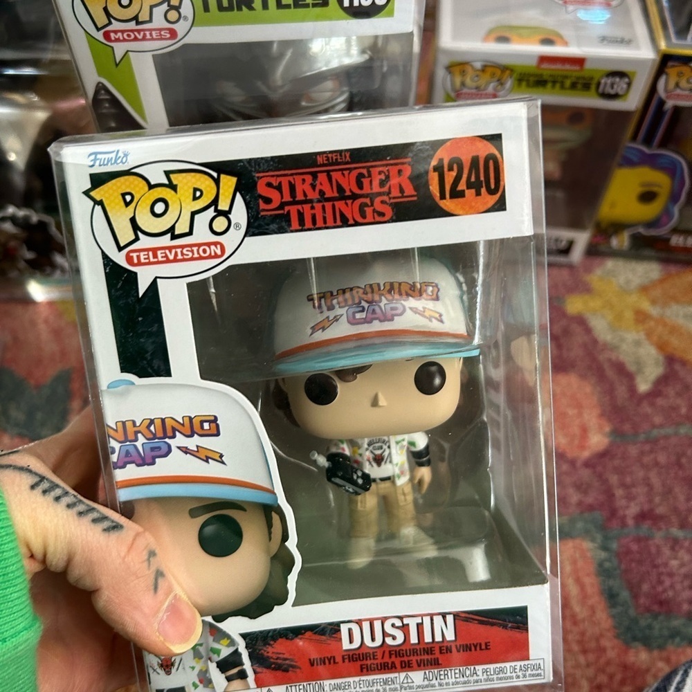Funko Pop! Stranger Things Season 4 Dustin Henderson #1240